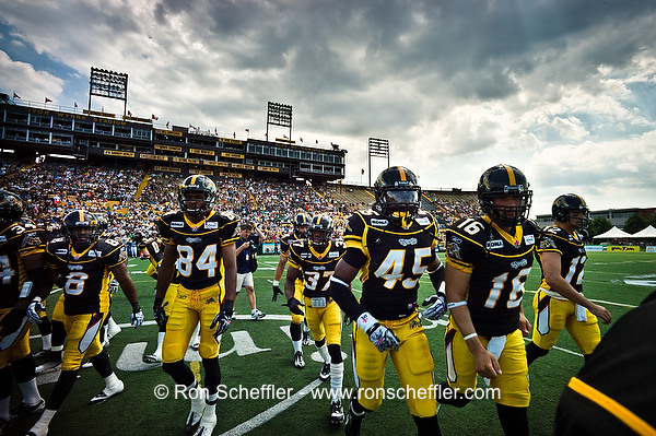 Hamilton Tiger-Cats linebacker Nathan Kanya